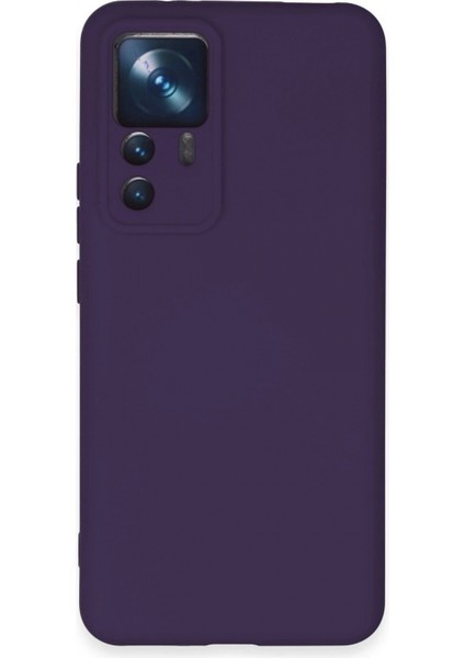 Ieg Xiaomi Mi 12T Pro Kılıf Nano Içi Kadife Silikon - Mor