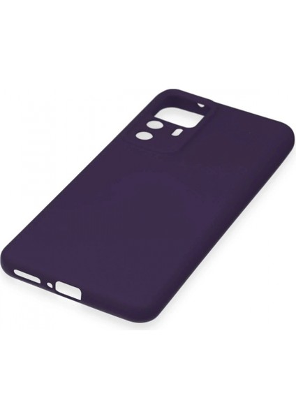 Ieg Xiaomi Mi 12T Pro Kılıf Nano Içi Kadife Silikon - Mor indirimleri