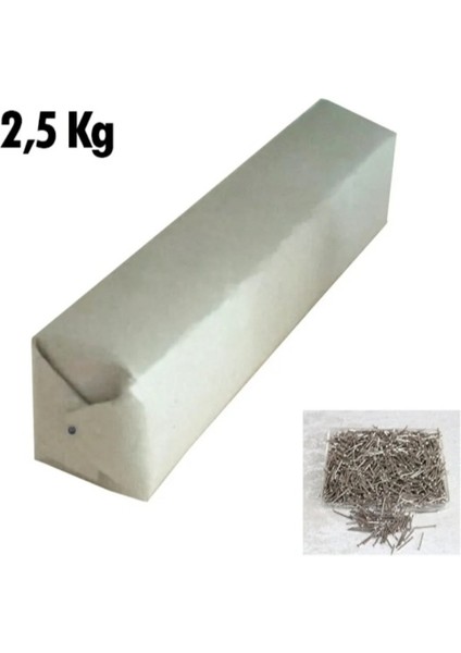 Nikel Renkli Filografi Çivisi 2.5 kg