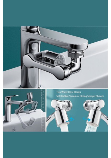 Mutfak Banyo Musluk Başlığı 180 Derece Dönebilen Fonksiyonel Evrense modelleri