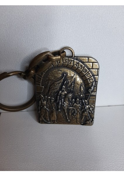 Mryart 1453 Istanbul Yazılı Metal Anahtarlık