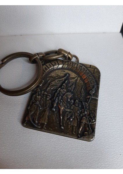 Mryart 1453 Istanbul Yazılı Metal Anahtarlık modelleri