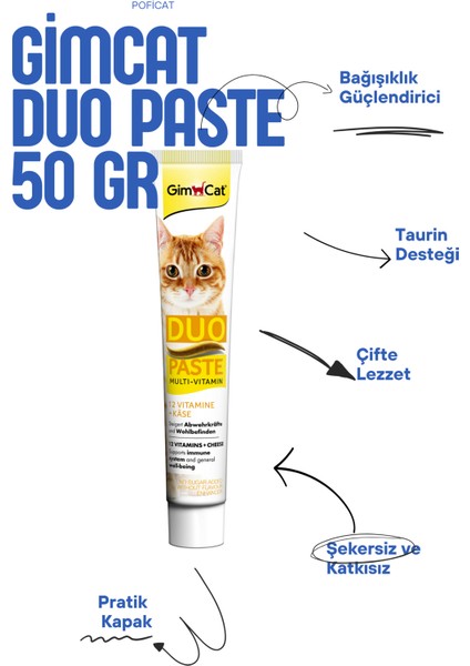 Duo Paste Multi-Vitamin Kedi Macunu (50 Gr) modelleri