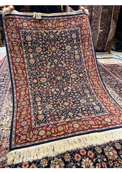 El Dokuma Sümerbank Hereke Halısı Imzalı Yedi Dağın Çiçeği Ebat 170X120 fiyatları