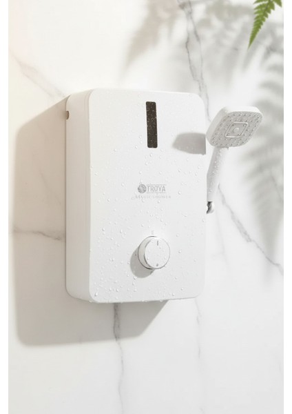 Ec Troya Magic Shower Ani Su Isıtıcı Anında Sıcak Su, Modern Tasarım Maksimum Konfor