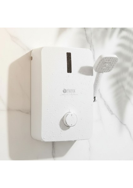 Ec Troya Magic Shower Ani Su Isıtıcı Anında Sıcak Su, Modern Tasarım Maksimum Konfor fırsatları