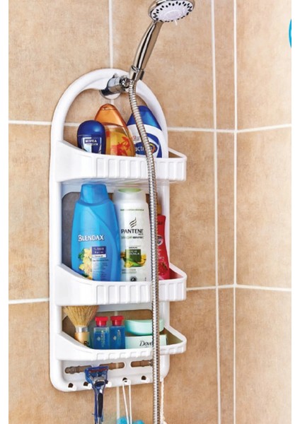 Duşa Asılabilir Şampuanlık Shower Caddy ROYALEKS-09165