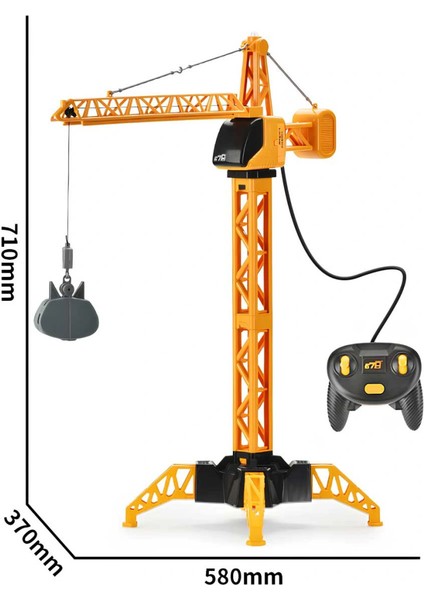 678 Kablo Kumandalı 71 cm Pilli Kule Vinç fiyatları