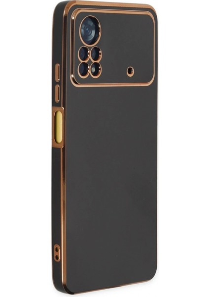 Ieg Xiaomi Poco X4 Pro 5g Kılıf Volet Silikon - Siyah