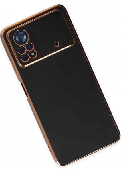 Ieg Xiaomi Poco X4 Pro 5g Kılıf Volet Silikon - Siyah modelleri