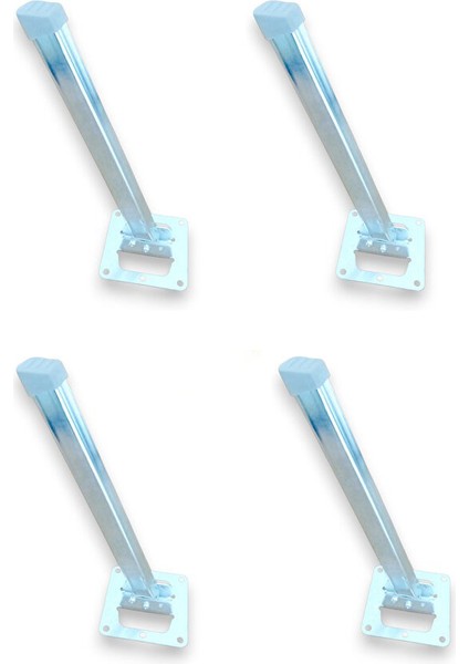 Metal 4'lü Takım Sofra Ayağı - Metal Katlanır Yer Sofrası Ayağı 25 cm fırsatları