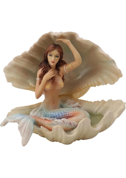 Deniz Kabuğu Içinde Oturan Deniz Kızı Biblosu