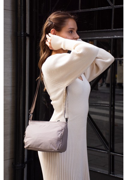 Sanmorris Glc Kadın 6020- 3 Bölmeli Paraşüt Kumaş Ayarlanabilir Çapraz Askılı Çanta Mavi fiyatları