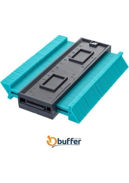 Buffer® Çok Fonksiyonlu Plastik Kontur Ölçüm Cihazı Ahşap Fayans Şekillendirme Kalıbı