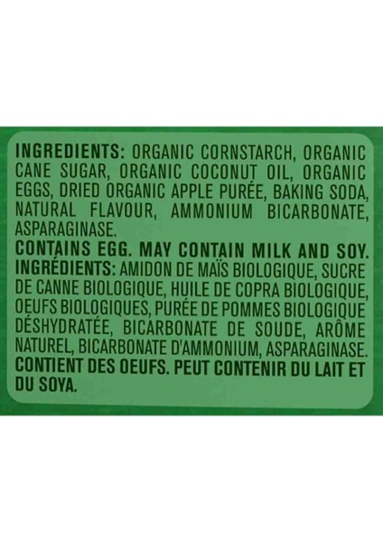 Organic Biscuits Apple Organik Bebek Bisküvisi Elmalı 12 Ay 150 gr fırsatları