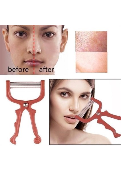 Buffer® Kaş Bıyık Yüz Tüy Alma Aleti Yaylı Yüz Epilasyon Aleti