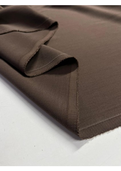 Kahve Rengi Taşlanmış Keten Kumaş Çift En 150 cm Elbise Etek Gömlek Ceken Pantolon Takım Giyim modelleri