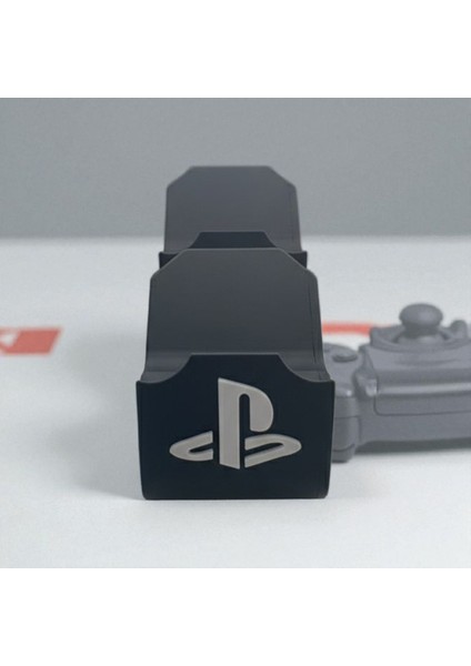 Ikili Dualshock 4 Gamepad Standı | Ps Logolu Çiftli Ps4 Oyun Kolu Tutucu | Masaüstü Saklama Organizeri