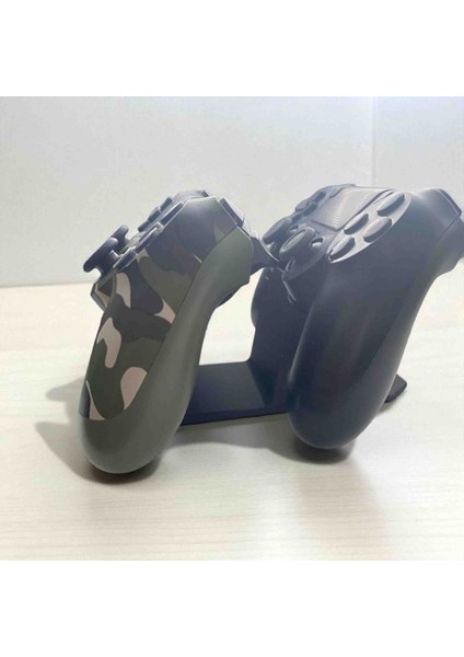 Ikili Dualshock 4 Gamepad Standı | Ps Logolu Çiftli Ps4 Oyun Kolu Tutucu | Masaüstü Saklama Organizeri modelleri