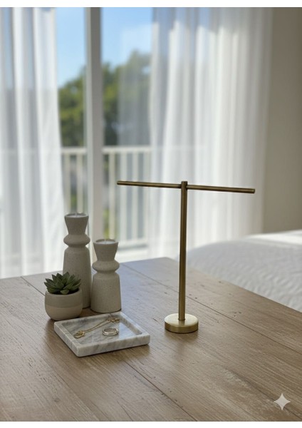 Pirinç Takılık ( Takı Organizer ) 21 cm Uzunluk