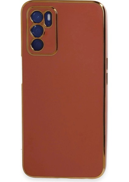 Ieg Oppo A16 Kılıf Volet Silikon - Kırmızı