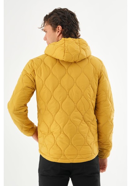 Erkek Reguler Fit Çok Hafif Kışlık Kapitone Mont