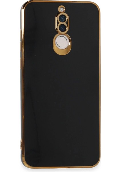 Ieg Huawei Mate 10 Lite Kılıf Volet Silikon - Siyah