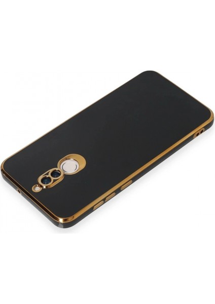 Ieg Huawei Mate 10 Lite Kılıf Volet Silikon - Siyah modelleri