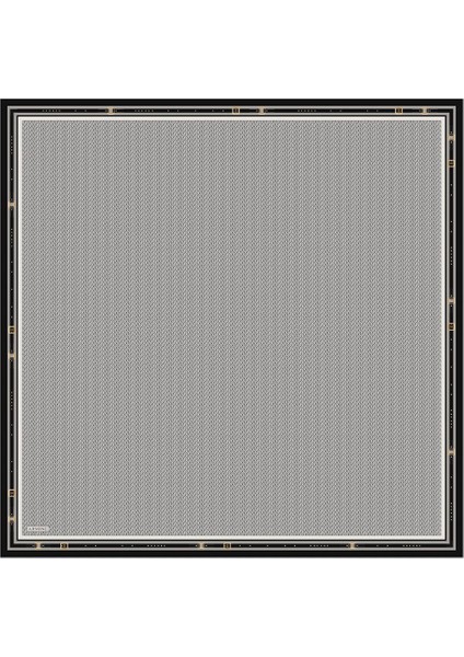 Soyut Desentwill Ipek Eşarp -2025/2026 -9401D 83