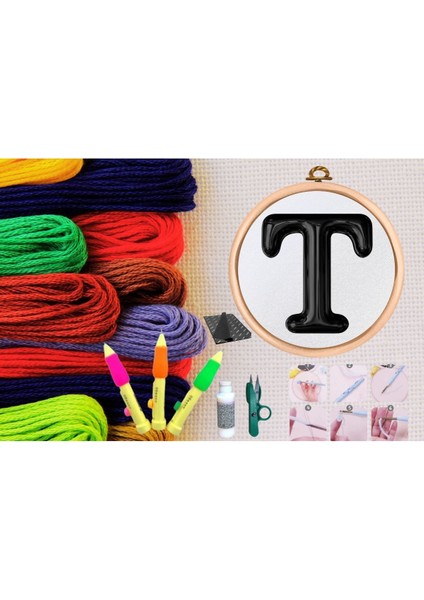 punch seti nakış seti kasnaklı kendin yap seti seri 90