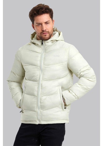 1005 Elyaf Dolgulu Kapüşonlu Erkek Mont – Kırık Beyaz fırsatları
