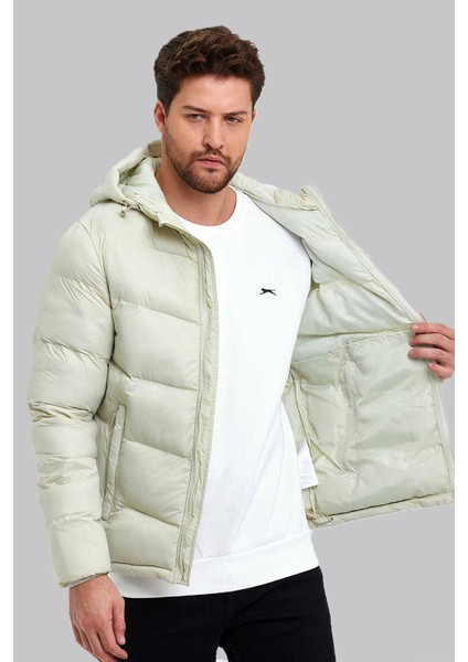 1005 Elyaf Dolgulu Kapüşonlu Erkek Mont – Kırık Beyaz indirimleri