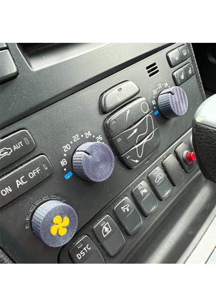 Volvo XC90, V70, XC70 Klima Düğmesi Düğme Kapağı Oto Yedek Parça( 3 Adet ) fiyatları