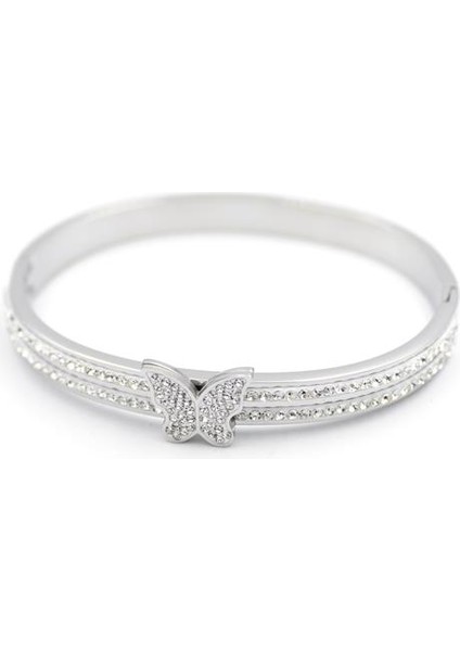 Kelebek Bilezik - Gümüş