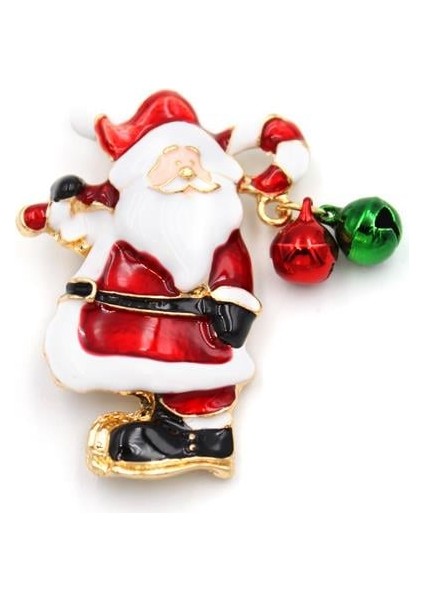 Noel Baba Broş - Kırmızı fiyatları