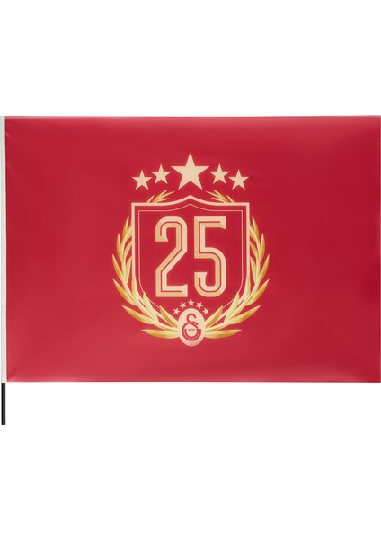 Galatasaray 25 Şampiyonluk balkon Dikey Bayrak 150X225CM U251358 modelleri