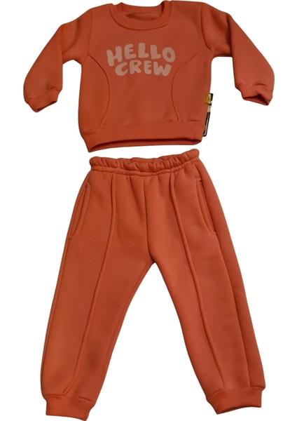 Kız Çocuk Ejofman Takımı 3 Iplikli Alt Üst Takım