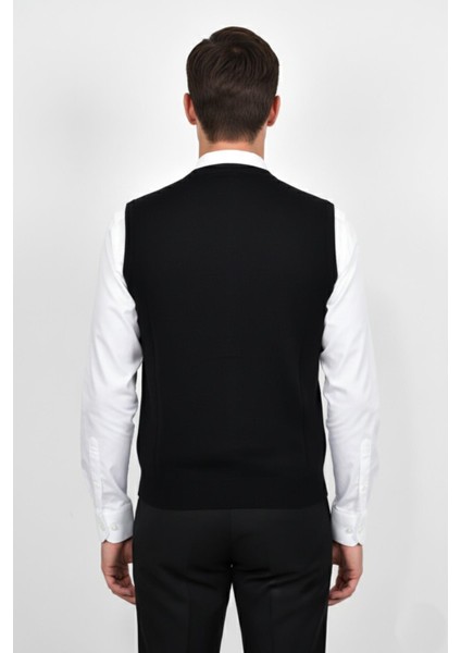 Erkek Düğmeli Yelek Cepli Çelik Örgü Klasik Kalıp BGL-ST04836 modelleri