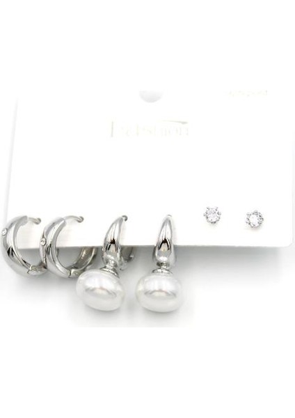 Çoklu Incili Küpe - Gümüş fiyatları