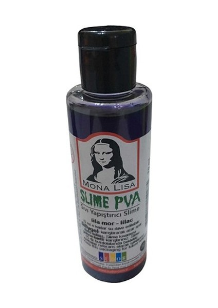 Monalisa Sıvı Yapıştırıcı Slime 70 ml Lila Mor (12 Adet)