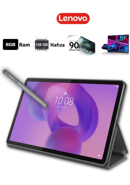90Hz IPS Teknoloji Ekran 8gb Ram 128GB Hafıza Tablet+Kalem+Kılıf-2 Yıl Garanti