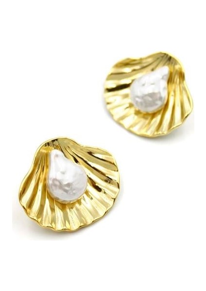 Deniz Kabuğu Küpe - Altın fiyatları