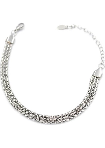 Zincir Bileklik - Gümüş