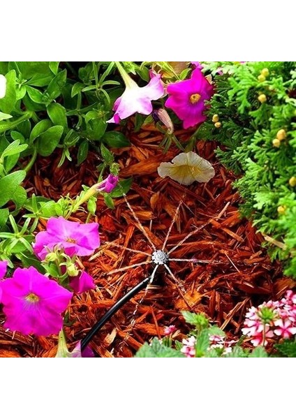 Buffer® 10 Metre Bahçe Damlama Sulama Sistemi Seti Hortum ve Ek Parçaları