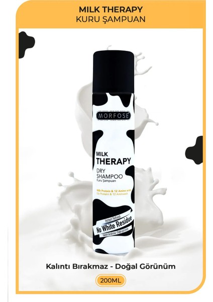 Kuru Şampuan Milk Therapy 200 ml - Besleyici - Mrfs