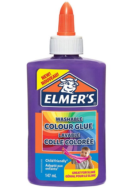 Elmers Mat Renkli Yapıştırıcı Mor 147 ml 2109502