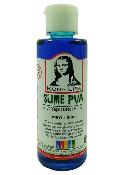 Monalisa Sıvı Yapıştırıcı Slime 70 ml Mavi (12 Adet) fiyatları