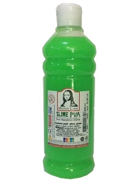 Mona Lisa Sıvı Yapıştırıcı Slime 500 ml Fosforlu Yeşil SL05-14