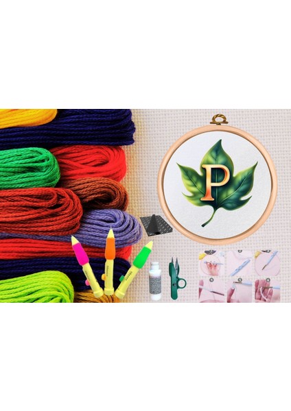 punch seti nakış seti kasnaklı kendin yap seti seri 85