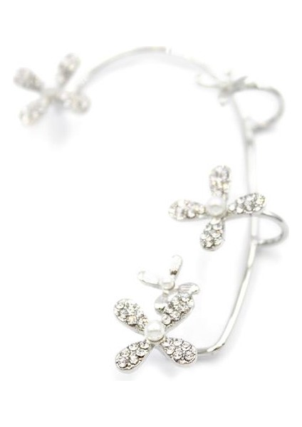 Çiçek Kıkırdak Küpe - Gümüş fiyatları